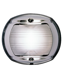 White Stern Navigation Light (Chrome)